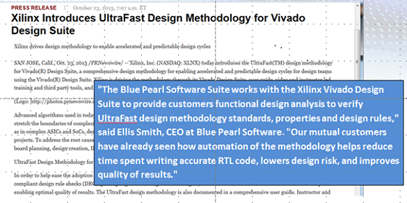 blue pearl software inc fpga designers asic designers asic and fpga design notes